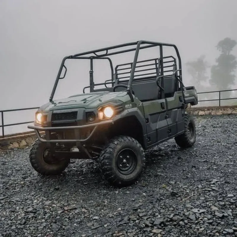 Vehículo UTV todoterreno disponible para recorridos por los páramos andinos desde la posada Rafaela y Cristóbal en Mucuchíes, Estado Mérida, Venezuela